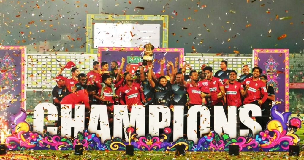 Team Fortune Barishal Champion BPL 2024 - SportsRAEX