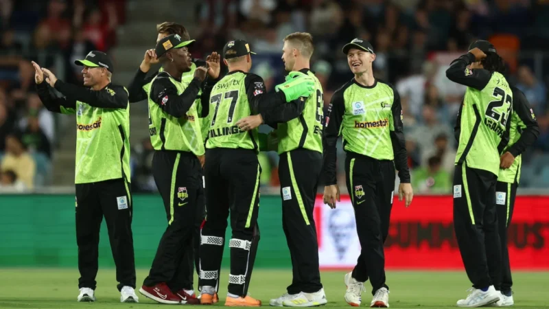 Sydney Thunder Squad with SYT Schedule 2024-25 | Can SYT Team Conquer the BBL 2024-25 League?