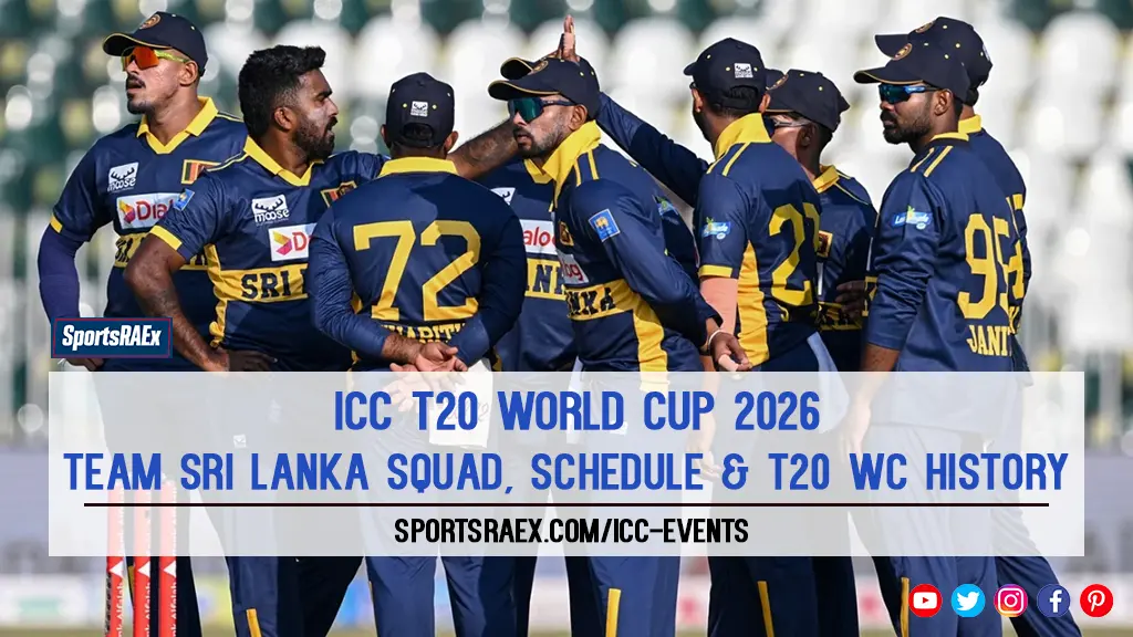 Team Sri Lanka Full Squad with Schedule of ICC T20 WC 2026 – Can Team SL Conquer the T20 World Cup Trophy?